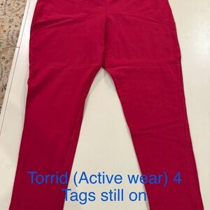 Torrid Women's Bright Red Leggings